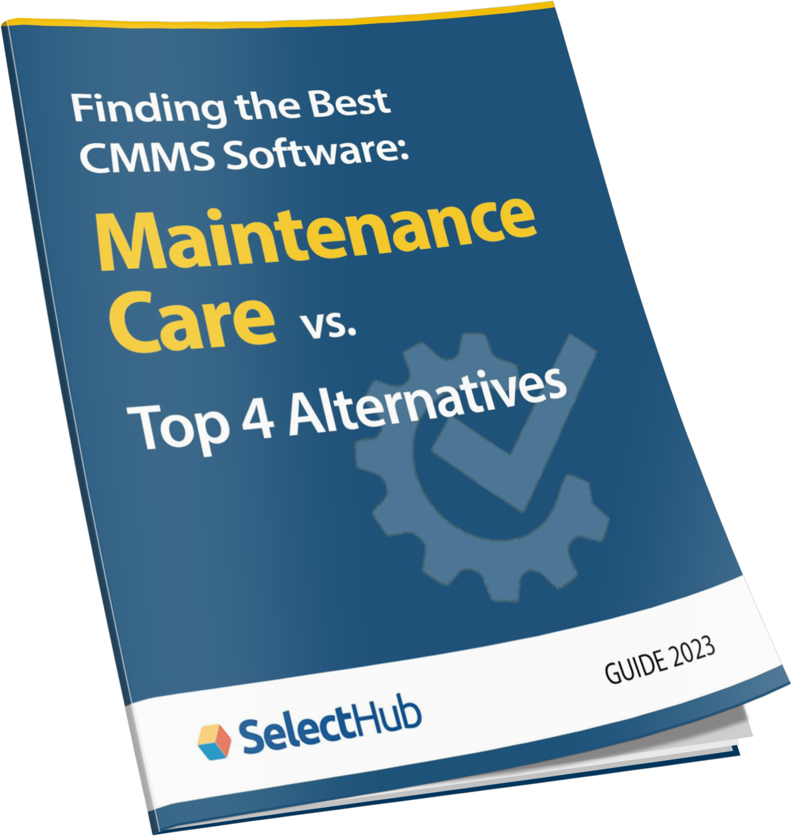 finding the best CMMS software guide cover