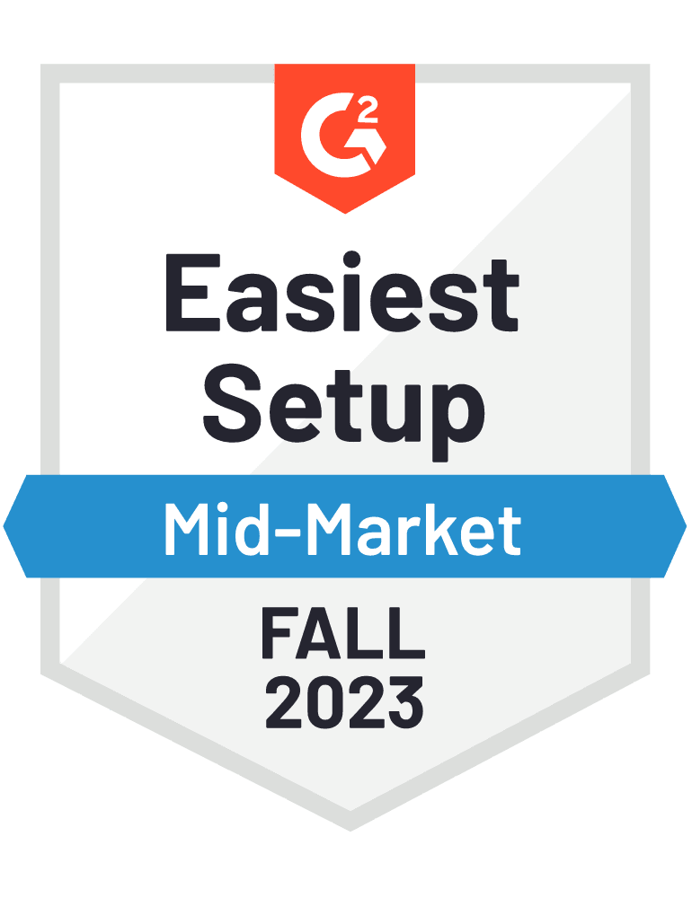 Easiest Setup Mid-Market Fall 2023